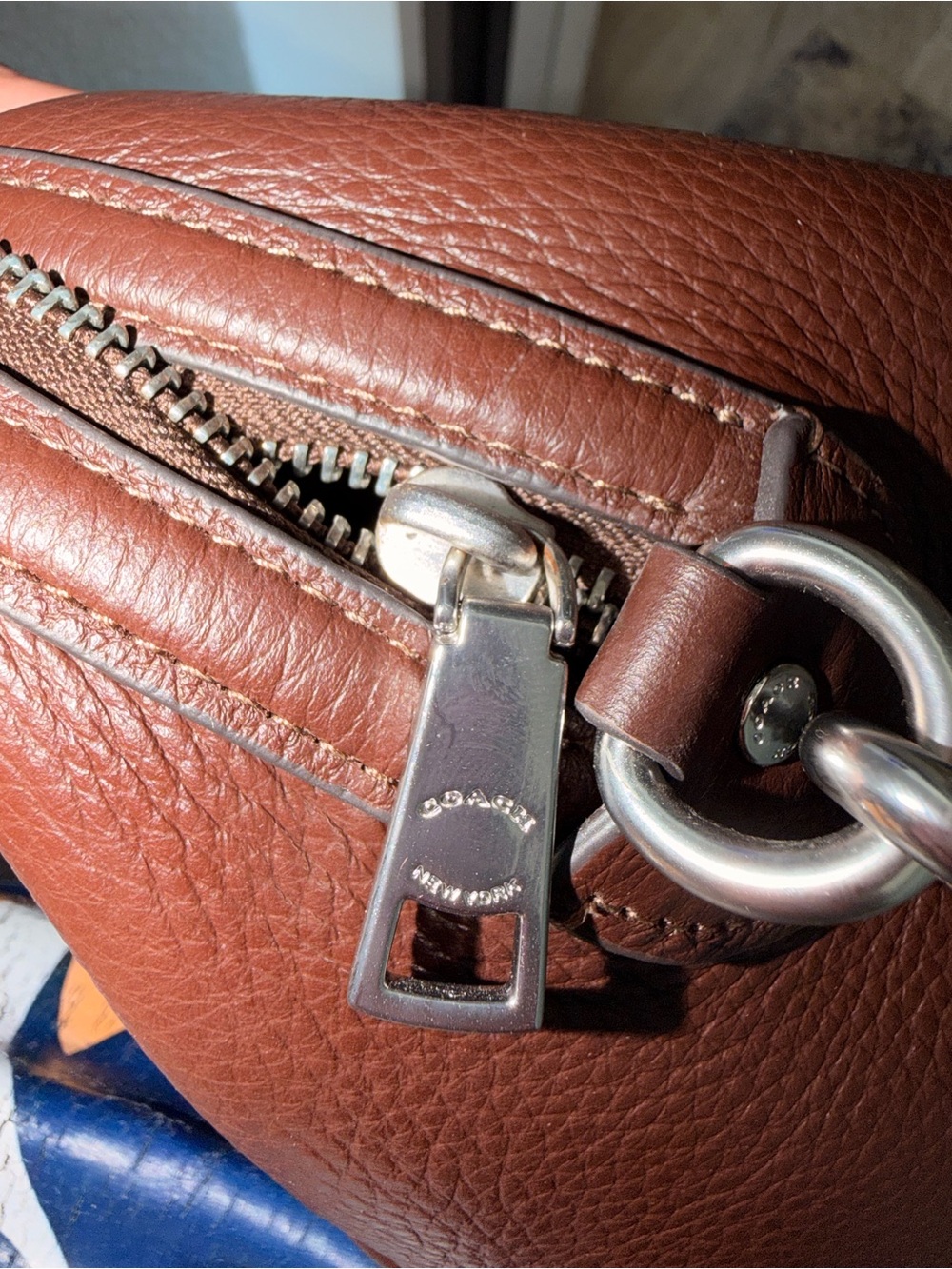 Coach Rowan Large Satchel Maple - Picture 12 of 12